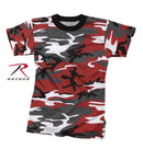 66700 Rothco Kids Camo T-Shirts - Red Camo
