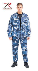 7882 Rothco Color Camo Tactical BDU Pants - Sky Blue Camo