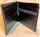 Royce SUPER SOFT Leather Men's Cash Clip Wallet Black-Ultra slim!