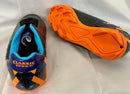 New Classic Sport Soccer Cleats Kids Size 5 Black Orange Youth 