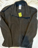 Utopia Wear Men's Outdoor Full Zip Fleece Jacket (Black XL)