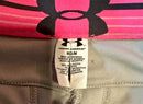 Under Armour Baseball Softball Pants Capri Knickers Fitted Adult Gray Mens Sz MD