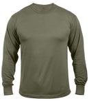 Rothco 3836 Moisture Wicking Long Sleeve T-Shirt - Olive Drab