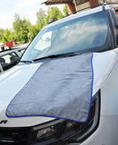 Detailer 365® Ultra Drying Premium Waffle Microfiber W/Silk Towel 400GSM 24"x36"