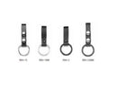 POLICE-RING BELT HOLDERS STRT BATON-PLAIN / BASKETWEAVE