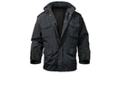 Rothco 8644 Black Nylon M-65 Storm Jacket