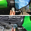 Sun Reflective Motorcycle Seat Cover by Metier Life | Waterproof and Light Resis