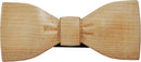 Slim Timber Men's Dress or Tux Wood Bow Tie (Maple) Limited Edition Great Gift