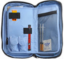 Black New Diabetic Travel Organizer Cooler Case by Metier Life | Insulated Pouch
