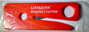 EMI 4000 Orange Lifesaver Seat Belt Cutter w/Stainless Steel Blade