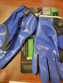 Cutter X40 Football Gloves Adult Small Blue