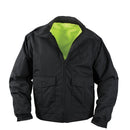 Rothco 8720 Black Reversible Hi-Visibility Uniform Jacket