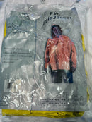 Classic Yellow PVC Rain Jacket With Hood Heavy Duty Rain Coat Rothco 3614