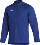 Adidas Men's Sideline 21 Woven 1/4 Zip Long Sleeve Tee