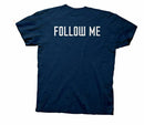 Officially Licensed Doctor Who T-Shirt 100% Cotton Follow Me Tardis Navy