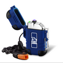 Point Below Electric Windproof Waterproof USB Rechargeable Lighter