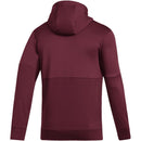 Adidas Men's Team Issue Pullover Hoody - Black FQ0155/Maroon FQ0163