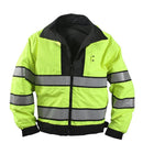 Rothco 8720 Black Reversible Hi-Visibility Uniform Jacket