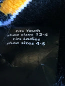Red Lion Cheetah Print Socks (Youth Sizes 12-4, Ladies Sizes 4-5)