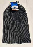 Men's Slalom Winter Hat Black/Grey - Soft & Warm!