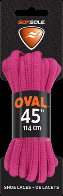 Sof Sole Oval Shoelaces Pink - Bulk Wholesale of a QTY 56 (45in) - 83963