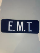 365 Tactical Operation First Response Large EMT Patch - White on Navy Blue