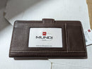 Mundi Rio Leather Checkbook Cover Wallet