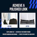 Super Belt for Formal and Professional Attire - Keeps Shirt Tucked In, One Size