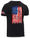 Rothco 2713 / 2832 / 2632 Distressed US Flag Athletic Fit T-Shirt