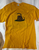 Don't Tread On Me TEE SHIRT - Mens Medium 100% Cotton