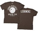 Ripple Junction | Big Lebowski Urban Achievers Bowling T-Shirt | Brown