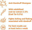 Amazon Basics Therapeutic Plus Coal Tar Anti-Dandruff Shampoo Extra Strength... 