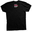 Ranger Up Thin Red Line Fire Fighters Flag T-Shirt - Black