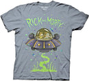 Ripple Junction Rick and Morty Ship Dumping Adult T-Shirt Limited Edition Color