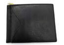 Royce Leather Men's Cash Clip Wallet with Outside Pocket-Metro Collection Black