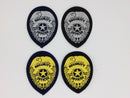 Tactical 365 Pair of Security Officer's Shield Patches in Multiple Colors