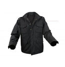 Rothco 5247 Black Soft Shell Tactical M-65 Jacket