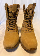 Rothco 5357 Forced Entry Tan  8" Deployment Boots with Side Zipper - 9W Blems