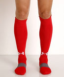 Under Armour 1264790 Soccer OTC Socks - Red - 600