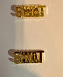 HWC Swat Insignia Gold Tone One Pair