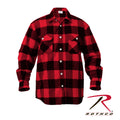 Rothco 4739 Extra Heavyweight Buffalo Plaid Long Sleeve Flannel Premium Shirt 