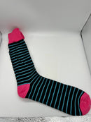English Laundry Mens Dress Socks Stripes and Polka Dots Size 6.5-12 (18 PAIRS)