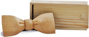 Slim Timber Men's Dress or Tux Wood Bow Tie (Maple) Limited Edition Great Gift