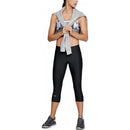Under Armour 1309652 Women's HeatGear Capri Leggings - Black (001)