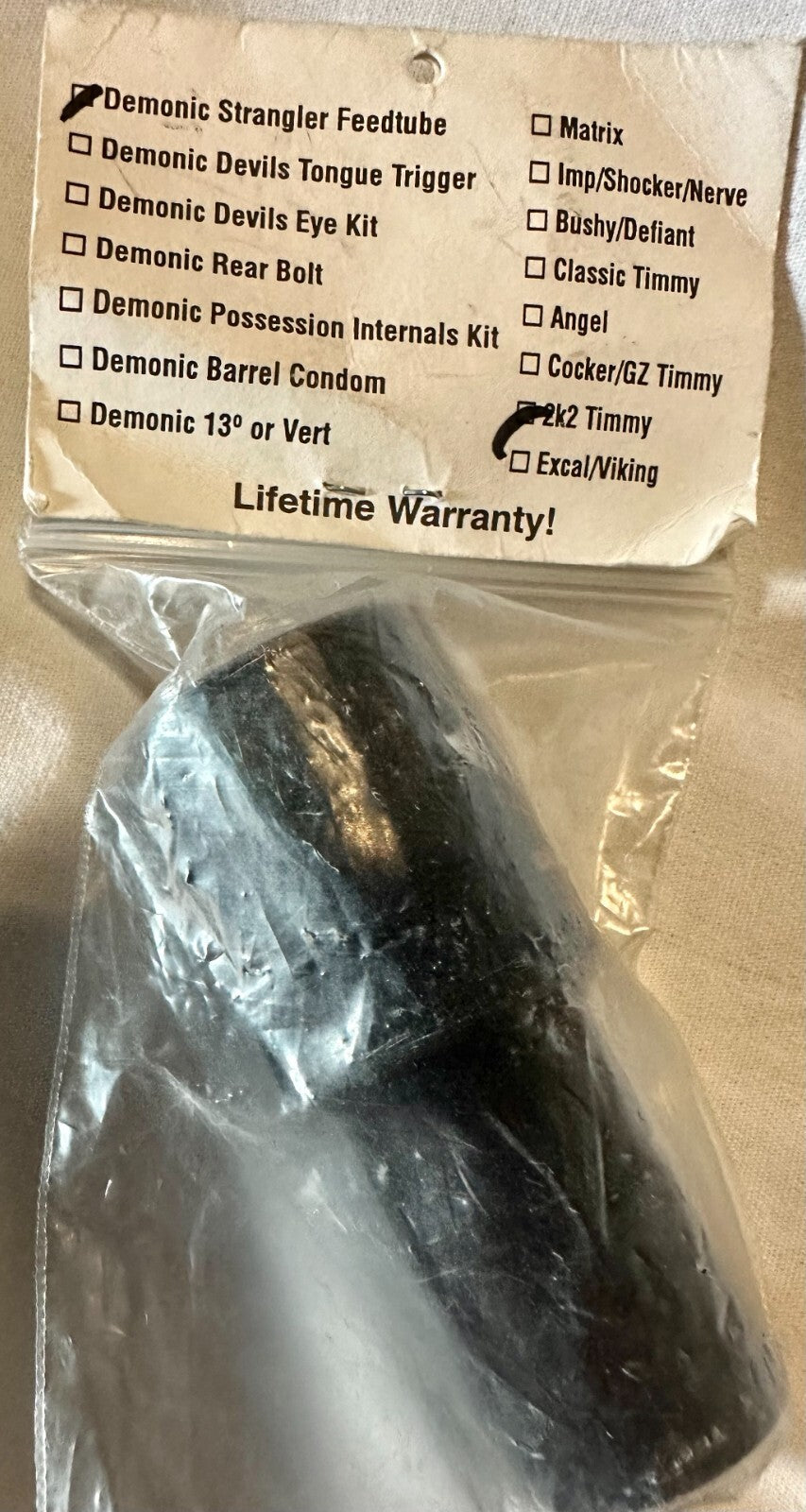 Demonic Bob Long 2K2 Intimidator Paintball Gun Strangler Feedneck Feed ...