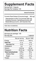 ToNik Turmeric Capsules-promotes an anti-inflammatory response