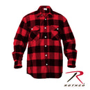 Rothco 4739 Extra Heavyweight Buffalo Plaid Long Sleeve Flannel Premium Shirt 