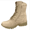 Rothco 5357 Forced Entry Tan  8" Deployment Boots with Side Zipper