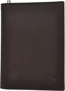 Pocket Notebook Cover by Metier Life | Canvas with Vegan Leather - Brown