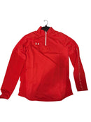 Under Armour 1327205 Mens Qualifier Hybrid ¼ Zip - Red (600)